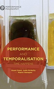 Cover of Performance and Temporalisation by Jodie McNeilly