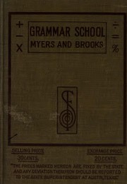 Cover of Myers arithmetic by George William Myers