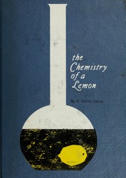 Front cover of The chemistry of a lemon by A. Harris Stone