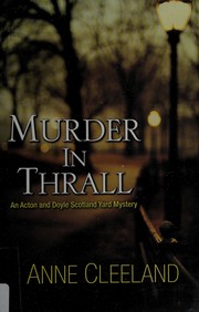 Front cover of Murder in thrall by Anne Cleeland