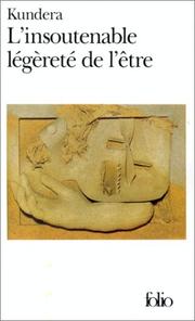 Cover of Nesnesitelná lehkost bytí by Milan Kundera
