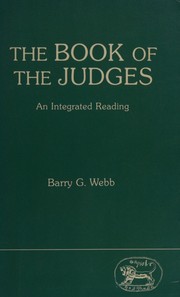 Front cover of The Book of the Judges by Barry G. Webb