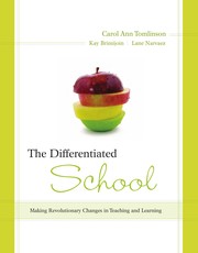 Cover of The differentiated school by Carol A. Tomlinson