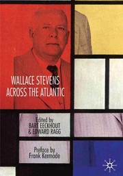 Cover of Wallace Stevens across the Atlantic by Bart Eeckhout