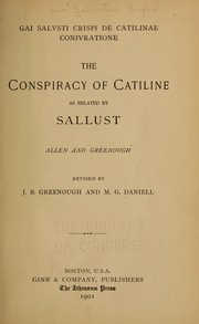 Cover of Bellum Catilinae by Sallust