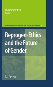 Front cover of Reprogen-ethics and the future of gender by Frida Simonstein