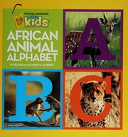 Front cover of African animal alphabet by Beverly Joubert