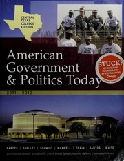 Front cover of American government and politics today by Barbara A. Bardes