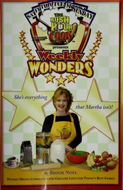 Cover of The Rush Hour Cook presents weekly wonders by Brook Noel