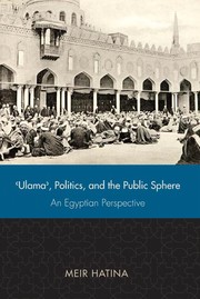Cover of 'Ulama', politics, and the public sphere by Meir Hatina