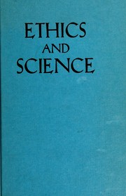 Cover of Ethics & science by Henry Margenau
