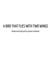 Front cover of A bird that flies with two wings by Miranda Forsyth