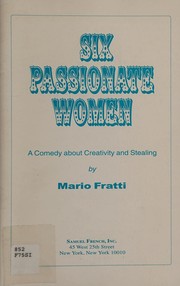 Front cover of Six passionate women by Mario Fratti
