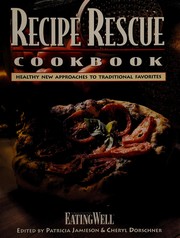 Front cover of Recipe rescue cookbook by Patricia Jamieson