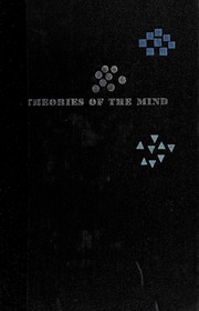 Front cover of Theories of the mind by Jordan M. Scher
