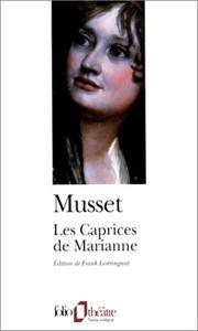 Front cover of Les caprices de Marianne by Alfred de Musset
