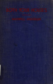 Cover of Both your houses by Maxwell Anderson