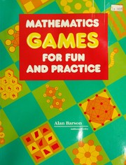 Cover of Mathematics games for fun and practice by Alan Barson