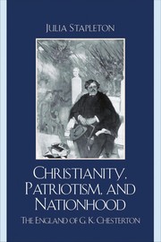 Front cover of Christianity, patriotism, and nationhood by Julia Stapleton