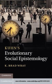 Front cover of Kuhn's evolutionary social epistemology by K. Brad Wray
