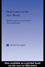 Front cover of Dead letters to the new world by Michael McLoughlin