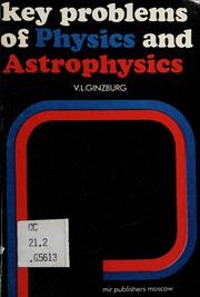 Cover of Key problems of physics and astrophysics by V. L. Ginzburg
