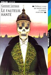 Cover of Le fauteuil hanté by Gaston Leroux