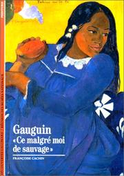 Cover of Gauguin by Françoise Cachin