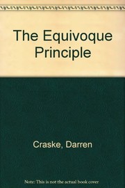 Front cover of The Equivoque Principle by Darren Craske