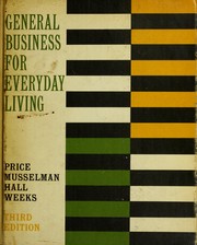 Front cover of General business for everyday living by Ray G. Price