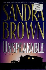 Cover of Unspeakable by Sandra Brown