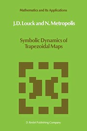 Front cover of Symbolic Dynamics of Trapezoidal Maps by J. D. Louck