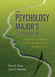 Cover of The Psychology Major's Companion by Dana S. Dunn