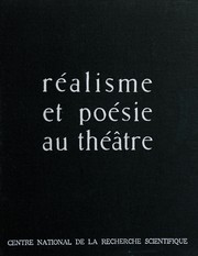 Front cover of Realisme et poesie au theatre by Entretiens d'Arras