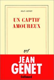 Front cover of Un captif amoureux by Jean Genet