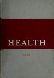 Cover of Health by Oliver Erasmus Byrd