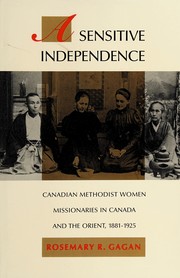 Cover of A Sensitive Independence by Rosemary R. Gagan