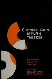 Cover of Communication between the sexes by Lea Stewart