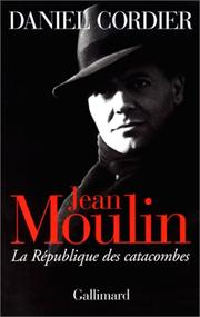 Cover of Jean Moulin by Daniel Cordier