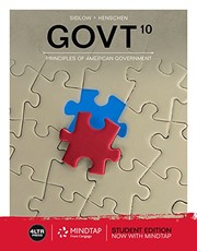 Cover of GOVT by Edward I. Sidlow