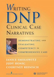 Front cover of Writing DNP clinical case narratives by Janice Smolowitz