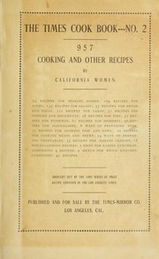 Front cover of The Times cook book, no. 2 by Los Angeles Times