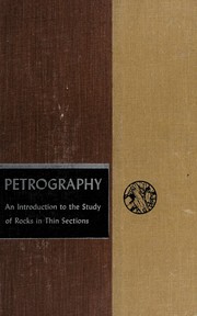 Cover of Petrography by Howel Williams