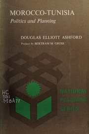 Front cover of Morocco-Tunisia by Douglas Elliott Ashford