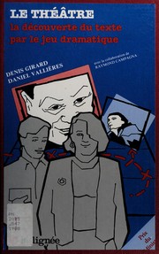 Cover of Le théâtre by Denis Girard