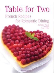 Front cover of Table for two by Marianne Paquin