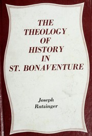 Front cover of Geschichtstheologie des heiligen Bonaventura by Joseph Ratzinger