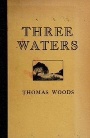 Cover of Three waters by Thomas Francis Woods