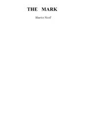 Cover of The mark by Maurice Nicoll