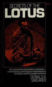Front cover of Secrets of the lotus; studies in Buddhist meditation by Donald K. Swearer